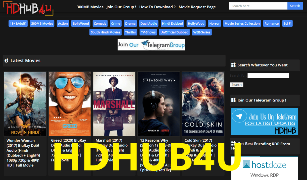 Hdhub4u features