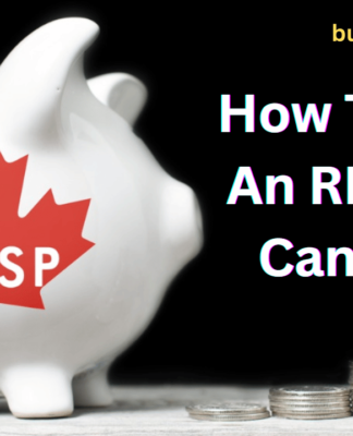A person reviewing investment options for buying an RRSP in Canada, with financial documents and a calculator on the table.