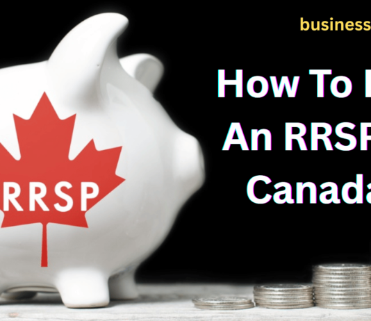A person reviewing investment options for buying an RRSP in Canada, with financial documents and a calculator on the table.